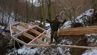 Building a Floating House in the Air #build #diy #shelter #woodworking #house