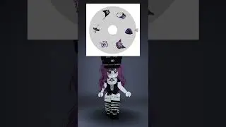 wheel makes my roblox avatar but its kuromi edition part 2!! 🩷🖤
