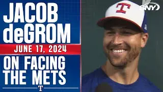 Jacob deGrom on which Mets he keeps in touch with, possibly pitching at Citi Field next year | SNY