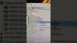 How To Fix a Windows GPU NVIDIA Display Adapter Error - Members Only  #Shorts