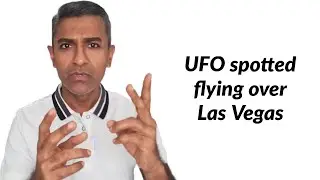 UFO spotted flying over Las Vegas