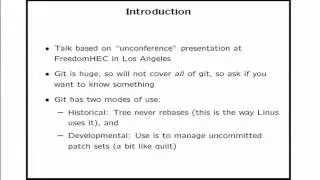 Linux Training: Introduction to Git (Excerpt)