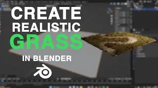 Realistic Grass Tutorial in Blender! Gscatter 