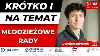 DEM TV: Krótko i na temat (10), Damian Jaworek o tym dlaczego warto działać w Młodzieżowych Radach