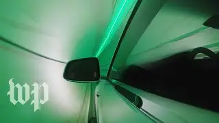 A ride through Elon Musk’s first Boring Company tunnel