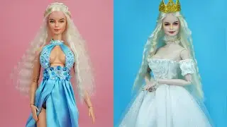 15 DIY Ideas for Your Barbies to Look Like Famous Celebrities | Daenerys Targaryen, White Queen