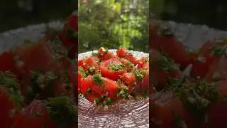 Закуска из помидоров #рецепты #закуска #рецепт #еда #вкусно #вкусныерецепты #быстрыерецепты #рек