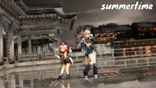 [MMD] Genshin Impact: Kirara & Diona - Summertime