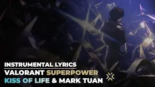 Instrumental | Superpower Valorant Anthem 2024 Lyrics // Karaoke Version