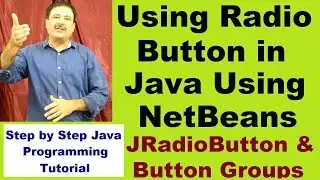 How to use Radio Button in NetBeans | Java Swing JRadioButton