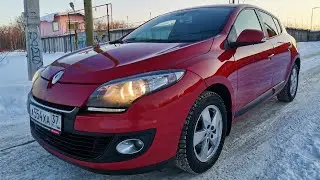 Renault Megane III обзор от первого лица.