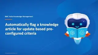 Automatically flag a knowledge article for update