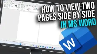 How to View Two Pages Side by Side in Word