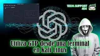 Como utilizar GPT desde tu terminal de Kali | Tutorial de TGPT