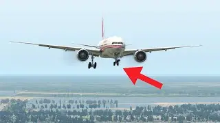 Amazing Pilot Saved 256 Passengers With This Emergency Landing | Xplane11