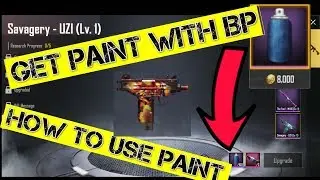 What Is Paint In Pubg | How To Buy Paint Using BP In Pubg Mobile