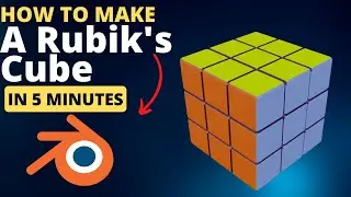 Realistic rubiks cube creation (blender tutorial)