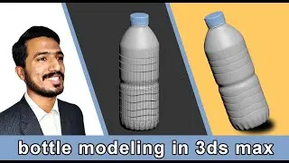 Bottle modeling in 3ds max (Urdu/Hindi)