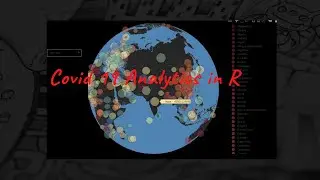 Covid 19 Analytics in R language - SIR Model, Global Infection View