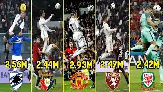 Top 5 Cristiano Ronaldo Highest Jump 😱