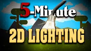 5 Minute 2D Lighting in Unity Tutorial 2021