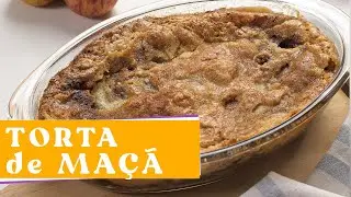 A TORTA DE MAÇÃ MAIS FÁCIL DA INTERNET