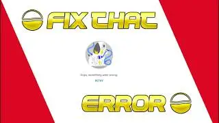 YouTube Oops, something went wrong Error (PC / LAPTOP FIX)