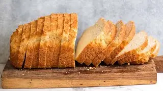 Amazing Sandwich Bread WITHOUT yeast!