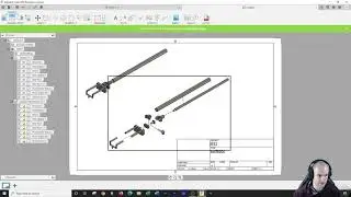 Fusion 360 SS11 Exploded view and Drawing