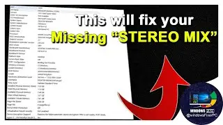 Final Stereo Mix Solution ✔ | This is how you can get 