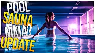 POOL, Sauna, MMA Update?  It's WILD!  \\ Gym Simulator 24