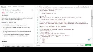 Maximum Frequency Stack - Leetcode 895 - Stack - Python