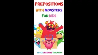 Prepositions With Monsters For Kids