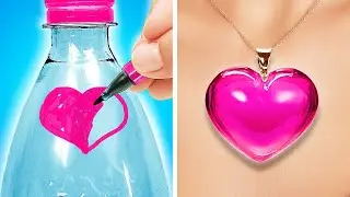 EPOXY RESIN VS 3D PEN JEWELRY 💗 Fantastic DIY Ideas by 123 GO! GLOBAL