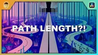 Path Length VS Displacement DaVinci Resolve