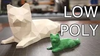 Creating Low Poly Models in Blender for 3D Printing!