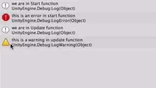 Unity C# How to add message to Console using Debug.Log()