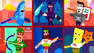 Ultimate Bowmasters Remastered All New Characters