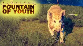 Survival: Fountain of Youth #4 ☛ Первый плот и большая ветка ✌