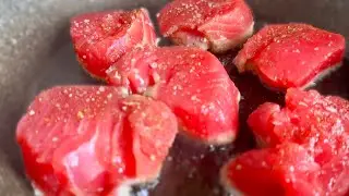 ПОТРЯСАЮЩИЙ ТУНЕЦ🍣С КРЫМСКОЙ СОЛЬЮ! ОБЯЗАТЕЛЬНО ПОПРОБУЙТЕ! ГОТОВИТСЯ ЗА 3 МИНУТЫ! ДЕТИ В ВОСТОРГЕ!