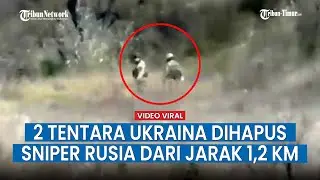 Detik-detik Penembak Jitu Rusia Hapus Dua Prajurit Ukraina dari Jarak 1,2 Km