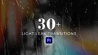 Light Leak Transitions #premierepro| 2024