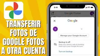 Cómo PASAR Fotos De Una Cuenta De GOOGLE FOTOS A Otra | Transferir Fotos De GOOGLE FOTOS