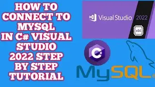 How to Connect to MySQL database in c# | C# MySQL connection in Visual Studio 2022