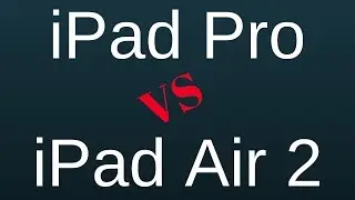 iPad Pro VS iPad Air 2 - iMovie, Gaming, Lightroom and Bootup Test