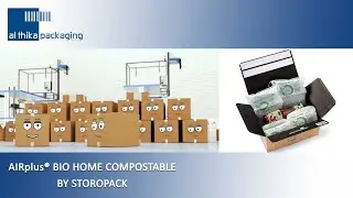 AIRplus® Bio home compostable protective  packaging by Storopack