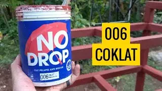 Cara Menggunakan Cat NODROP Untuk Kayu (Warna 006 - Coklat)