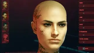 I created my friend's stepmom in Cyberpunk 2077, result at the end