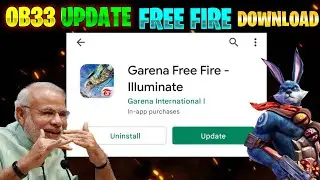 3 WAY TO UPDATE FREE FIRE 🤫|HOW TO UPDATE FREE FIRE WITHOUT PLAYSTORE |FF OB33 UPDATE KAISE KAREN