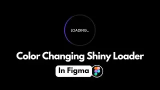 Loading animation in figma | shiny loader #viral #figma #animation #figmadesign #easy #loading